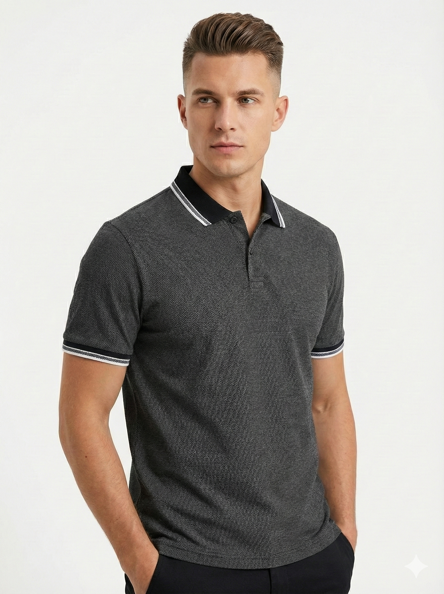 Original Graphite Prime Polo