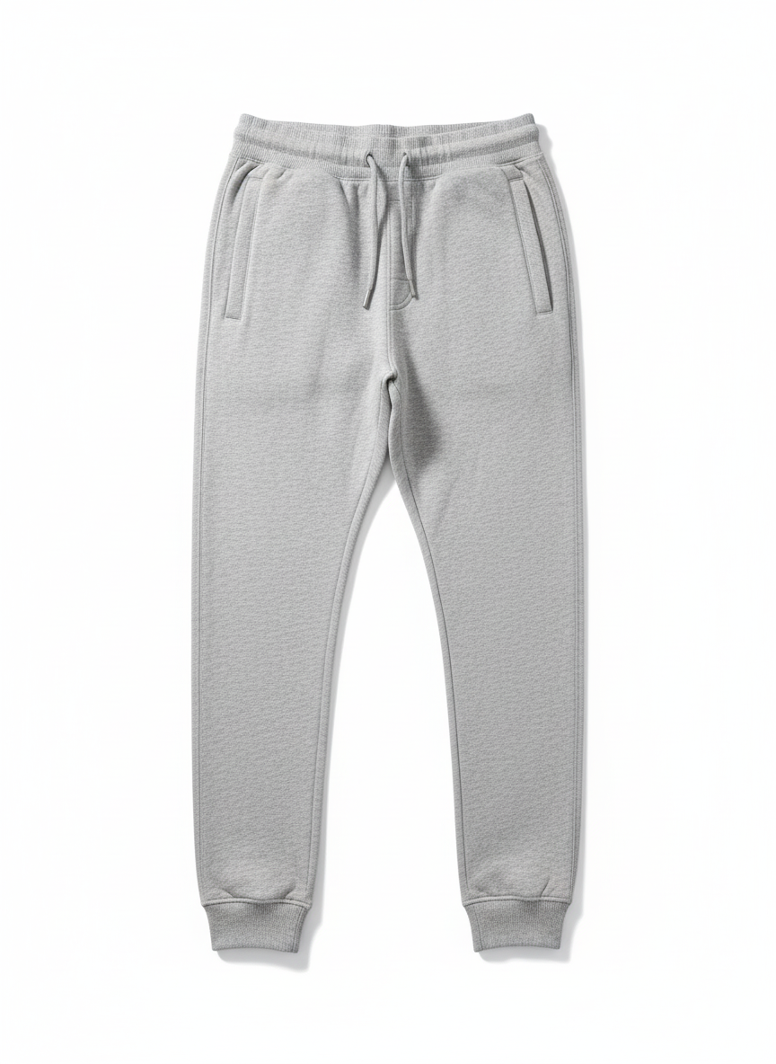 Light Grey Fleece Joggers