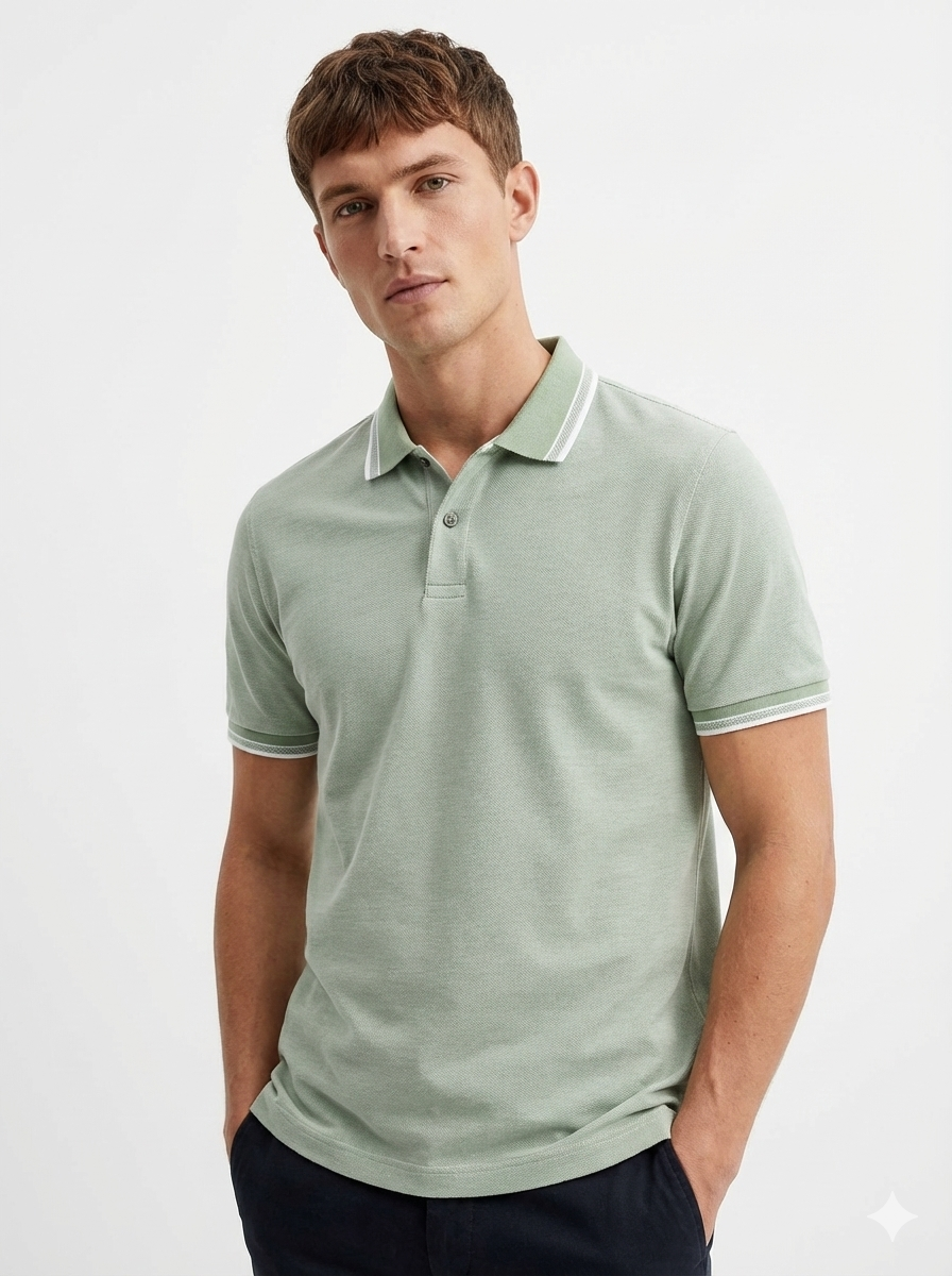 Original Sage Crest Polo